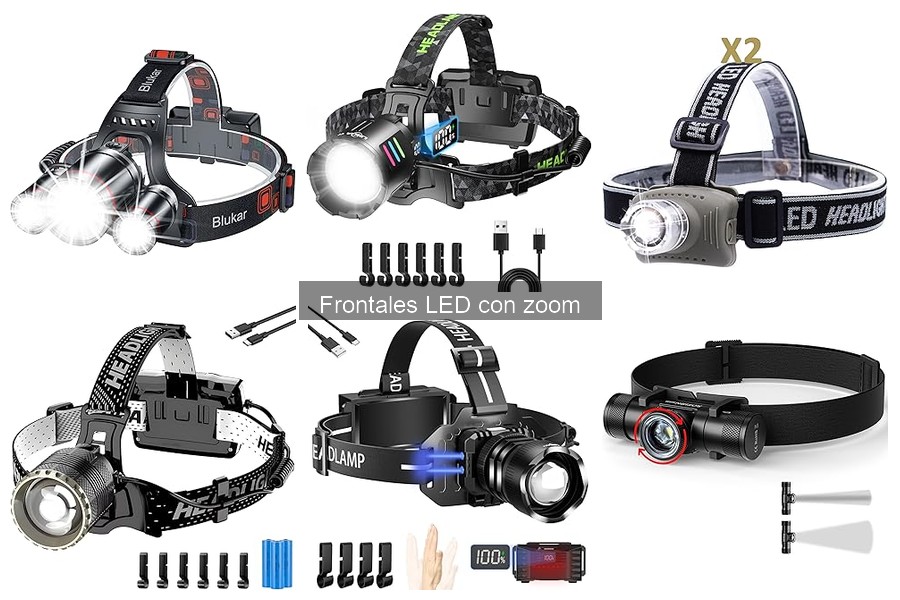 Ventajas de las Linternas Frontales LED con Zoom