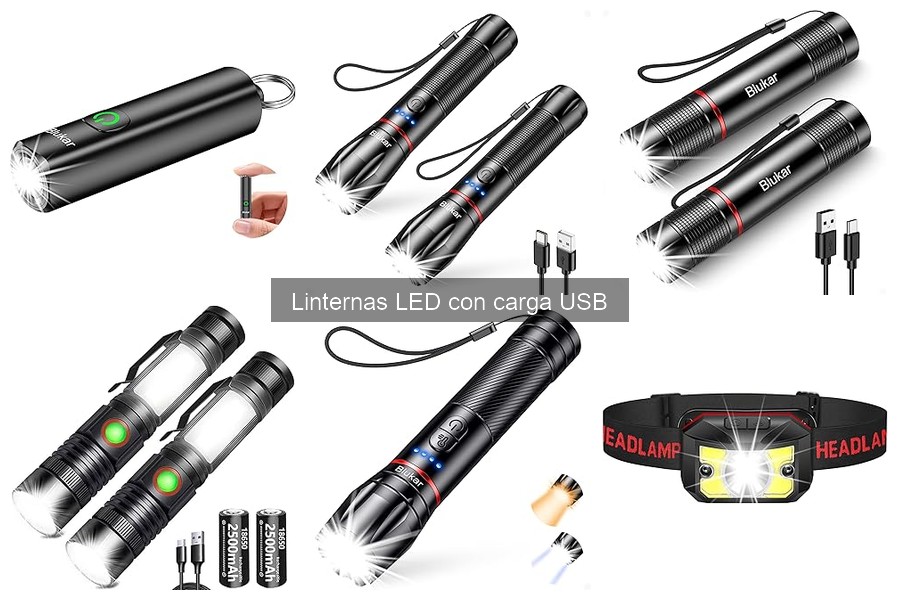 Ventajas de las Linternas LED con Carga USB para Ti