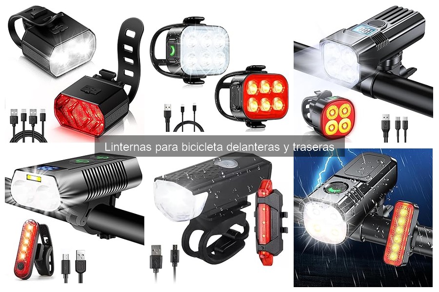 Ventajas de las linternas recargables para bicicletas