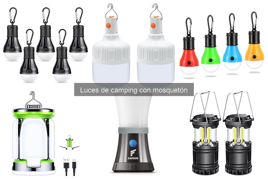 Ventajas de las luces de camping con mosquetón: ¡Ilumina tu aventura!