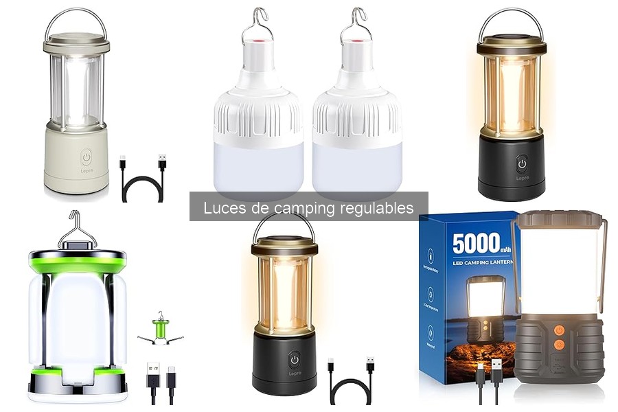 Ventajas de las luces de camping regulables para tus aventuras