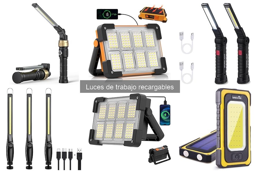 Ventajas de las Luces de Trabajo Recargables para Profesionales
