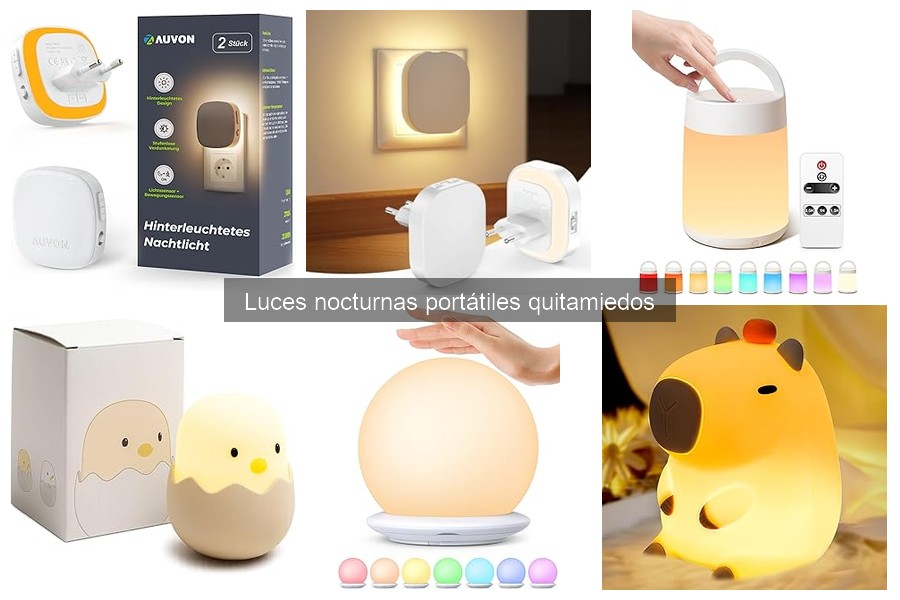Ventajas de las luces nocturnas portátiles para niños