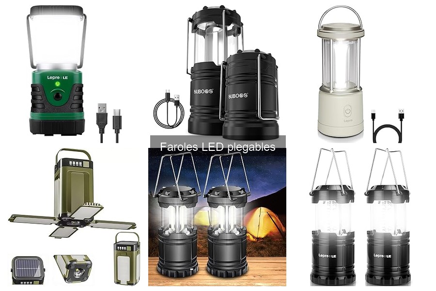 Ventajas de los Faroles LED Plegables para Camping