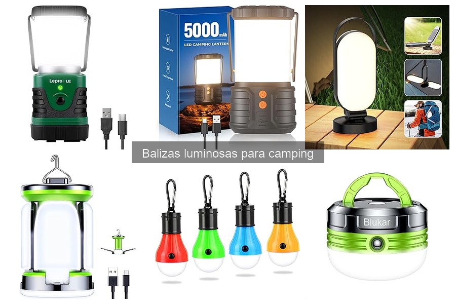 Ventajas de usar balizas luminosas en camping