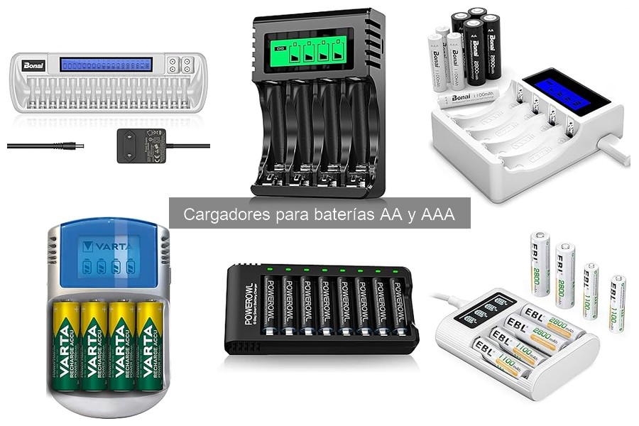 Ventajas de usar cargadores inteligentes para baterías AA y AAA