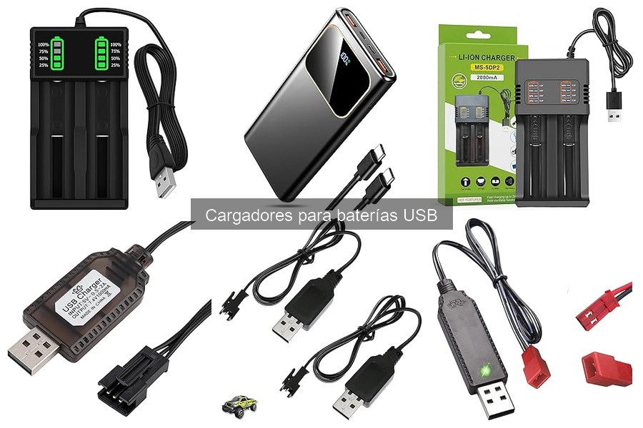Ventajas de usar cargadores para baterías USB