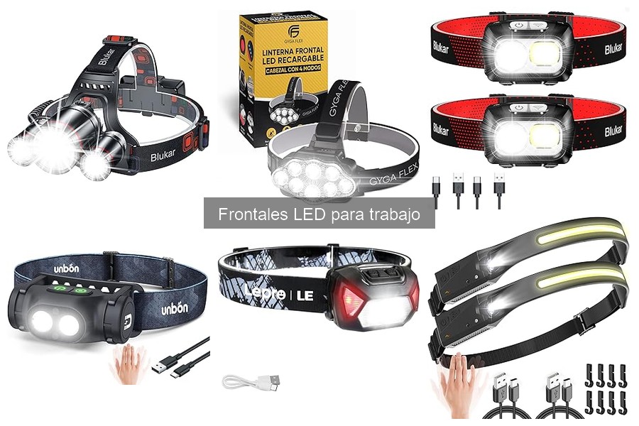 Ventajas de usar linternas frontales LED en trabajos exteriores