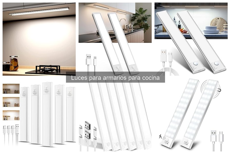 Ventajas de Usar Luces LED en Armarios de Cocina