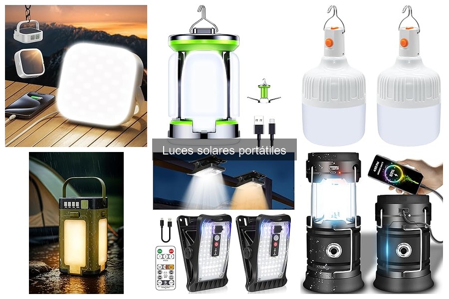 Ventajas de usar luces solares portátiles para iluminación
