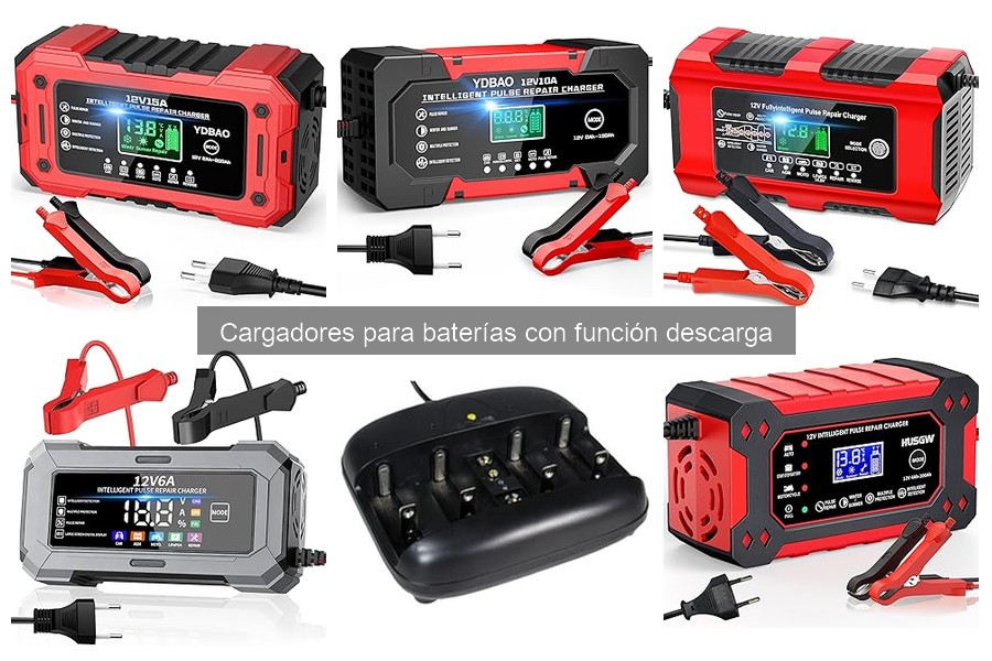 Ventajas y desventajas de cargadores con función descarga