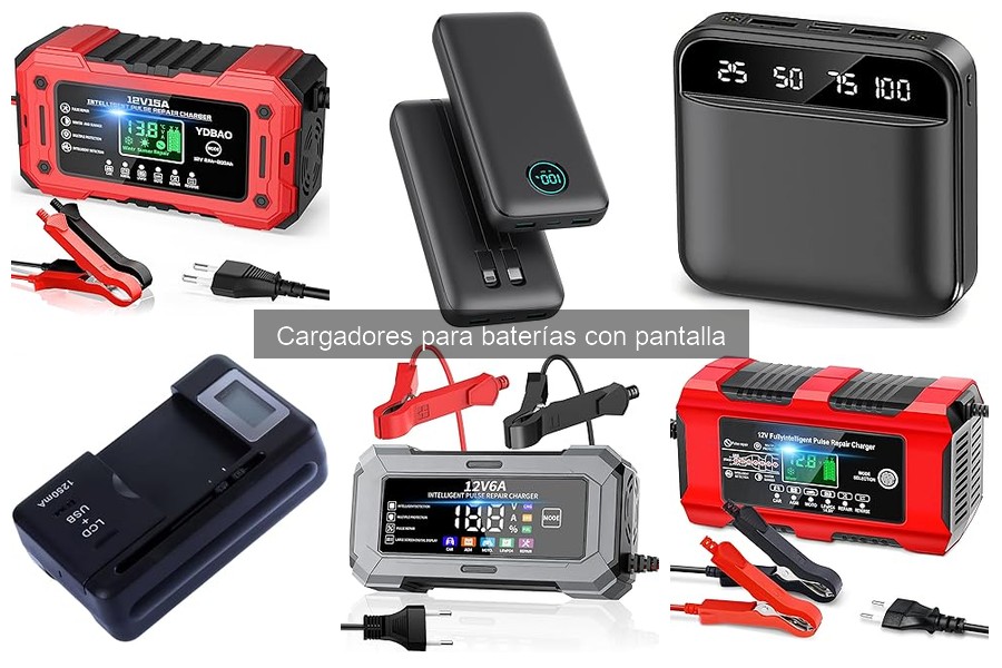 Ventajas y desventajas de cargadores con pantalla LCD