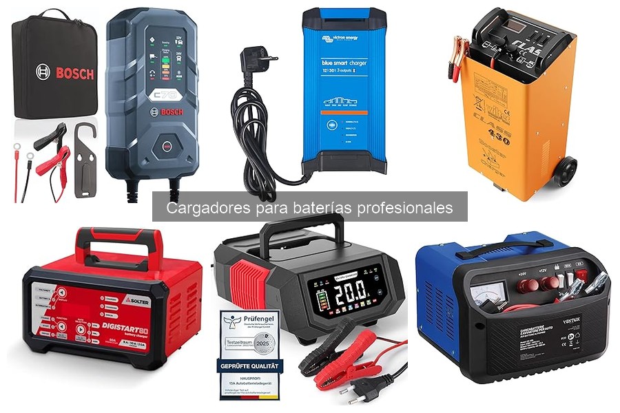 Ventajas y Desventajas de Cargadores de Baterías Profesionales