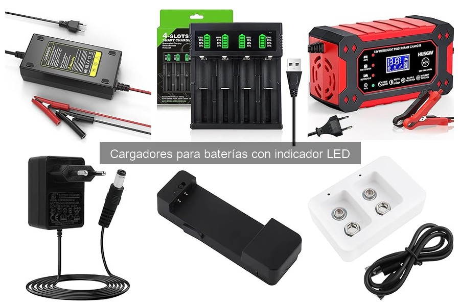 Ventajas y desventajas de cargadores LED para baterías