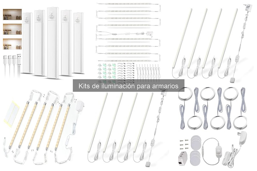 Ventajas y Desventajas de Kits de Iluminación para Armarios