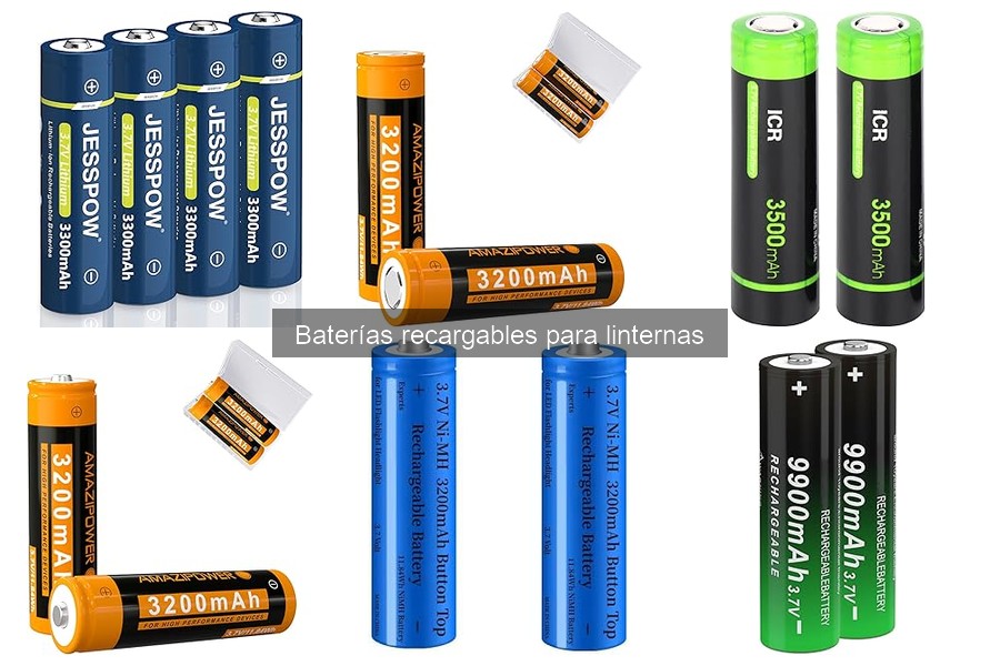 Ventajas y desventajas de las baterías recargables para linternas
