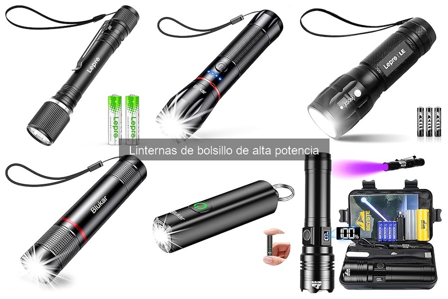 Ventajas y desventajas de las linternas de bolsillo de alta potencia