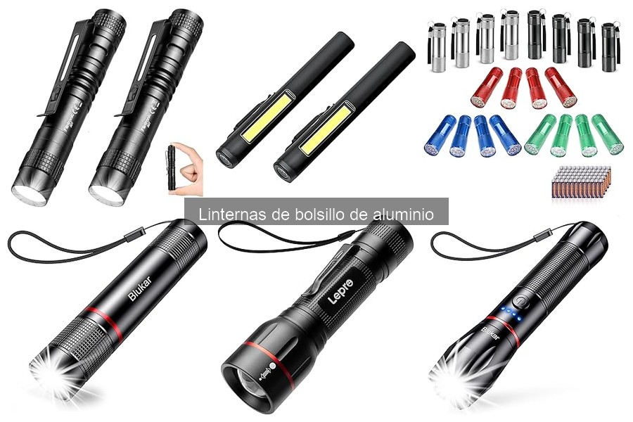 Ventajas y desventajas de las linternas de bolsillo de aluminio