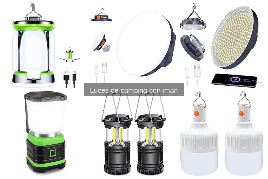 Ventajas y desventajas de las luces de camping con imán