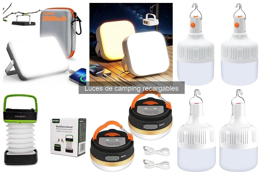 Ventajas y desventajas de las luces de camping recargables