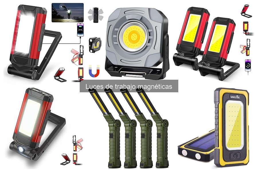 Ventajas y desventajas de las luces de trabajo magnéticas