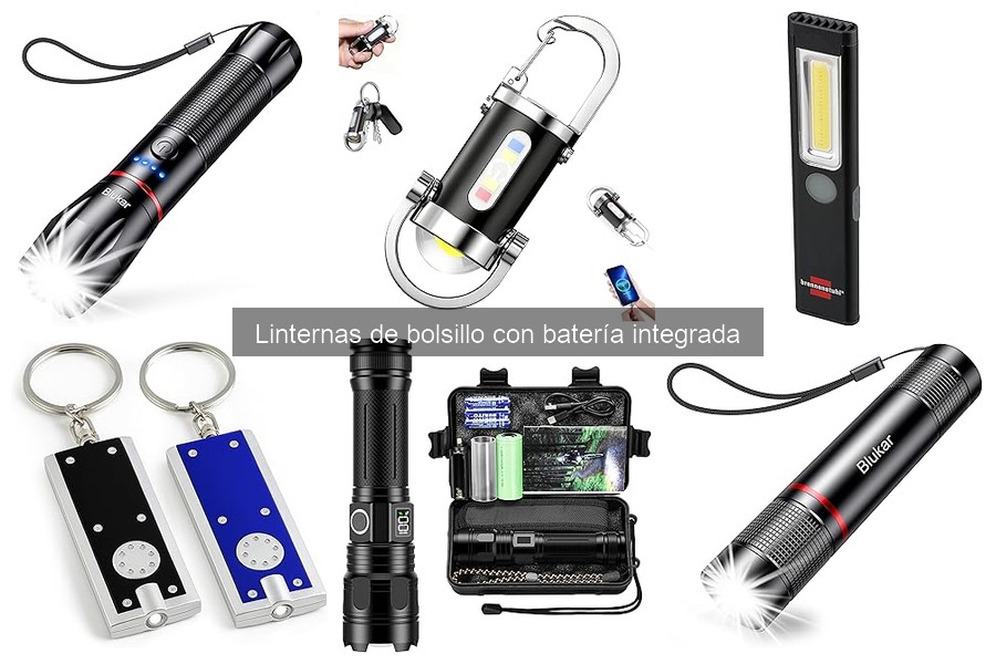 Ventajas y Desventajas de Linternas de Bolsillo con Batería Integrada