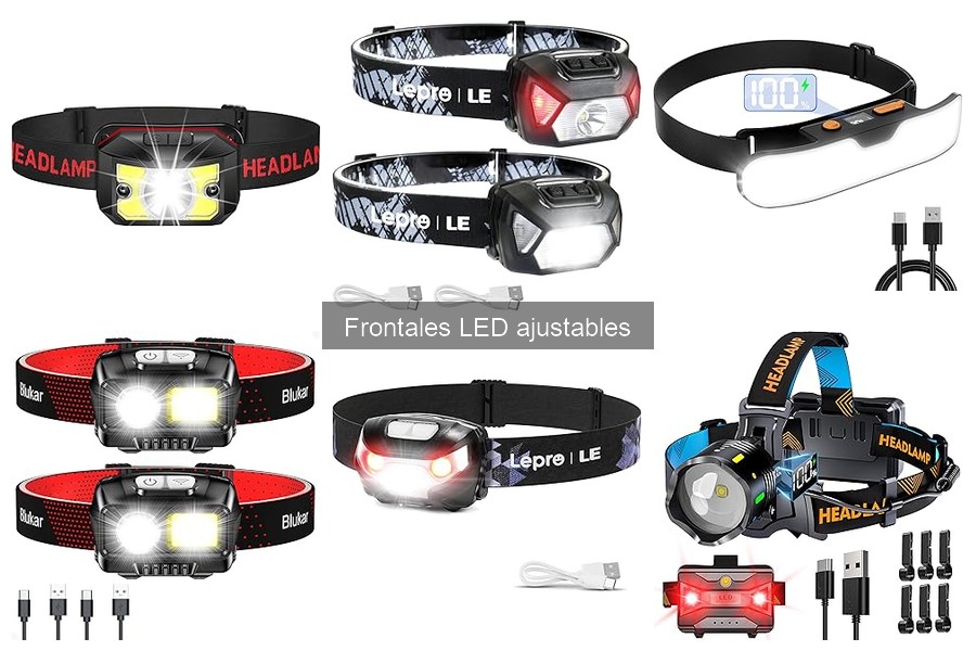 Ventajas y desventajas de linternas frontales LED ajustables
