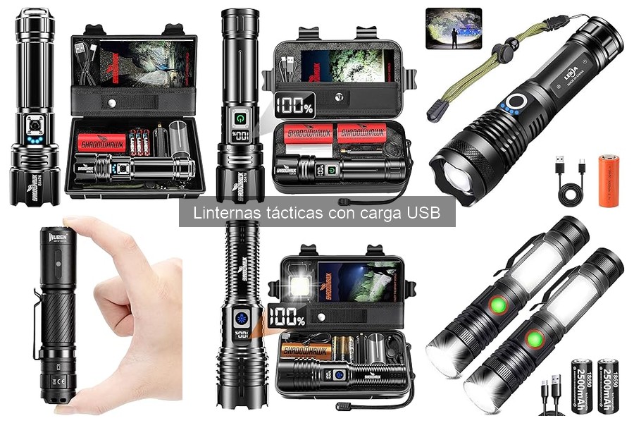 Ventajas y Desventajas de Linternas Tácticas con Carga USB