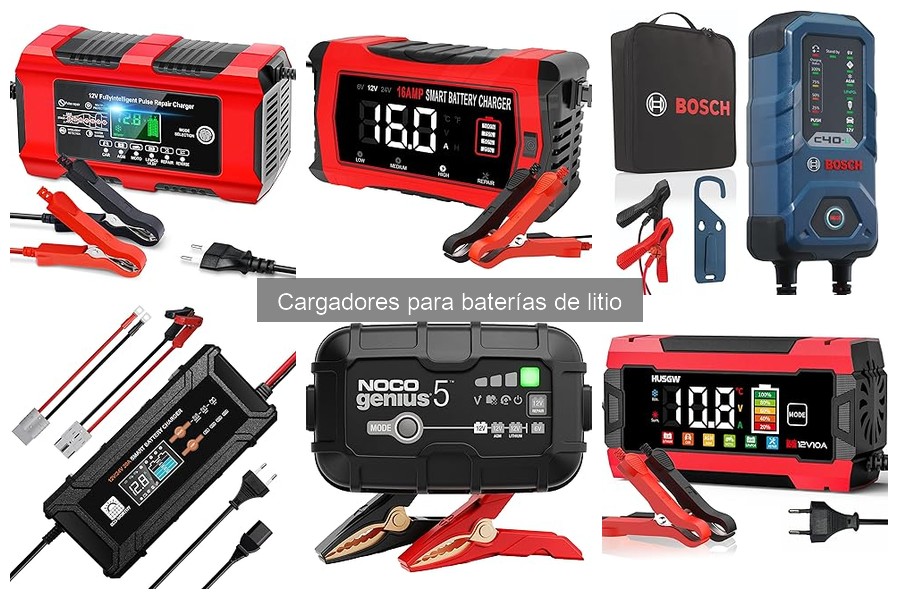 Ventajas y desventajas de los cargadores de baterías de litio