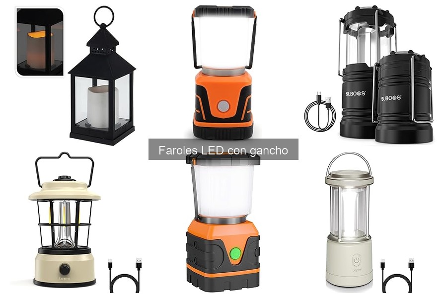 Ventajas y desventajas de los faroles LED con gancho