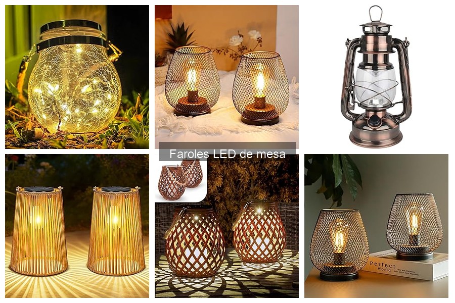 Ventajas y desventajas de los faroles LED de mesa