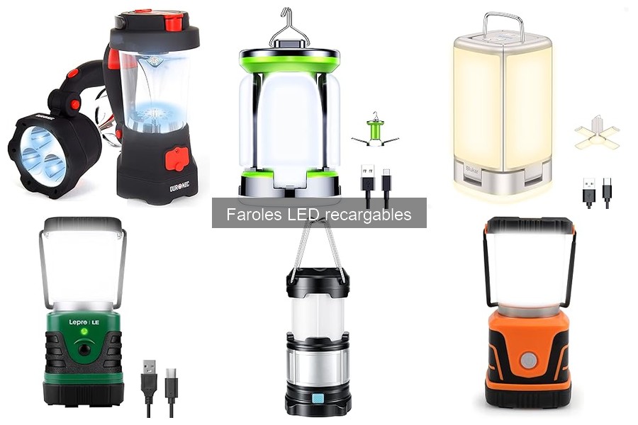 Ventajas y desventajas de los faroles LED recargables