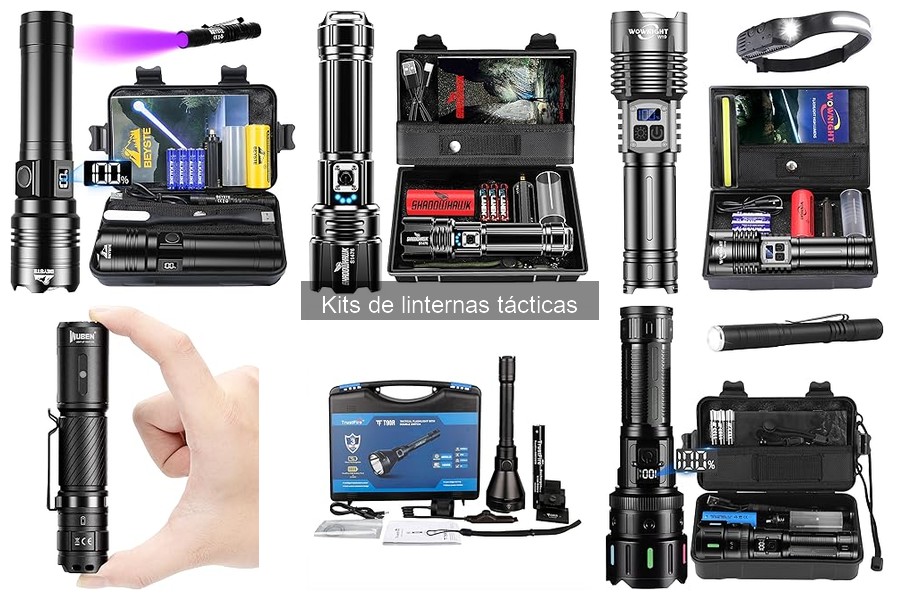 Ventajas y desventajas de los kits de linternas tácticas