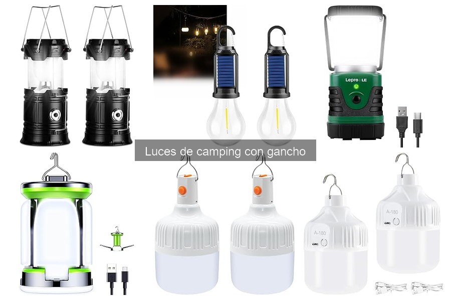 Ventajas y desventajas de luces de camping con gancho