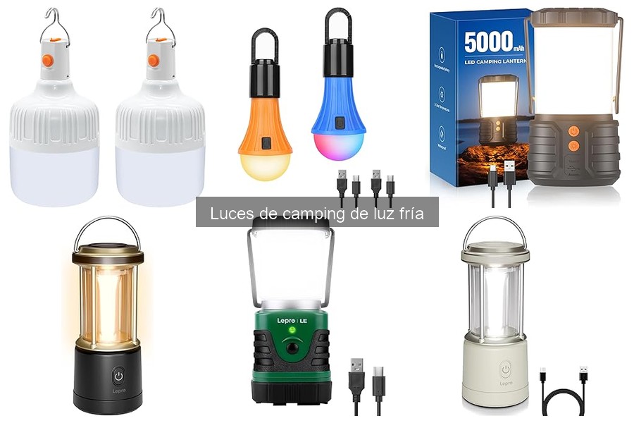 Ventajas y desventajas de luces de camping de luz fría