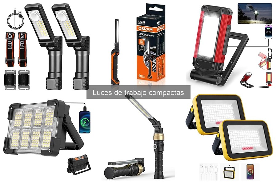 Ventajas y Desventajas de Luces de Trabajo Compactas