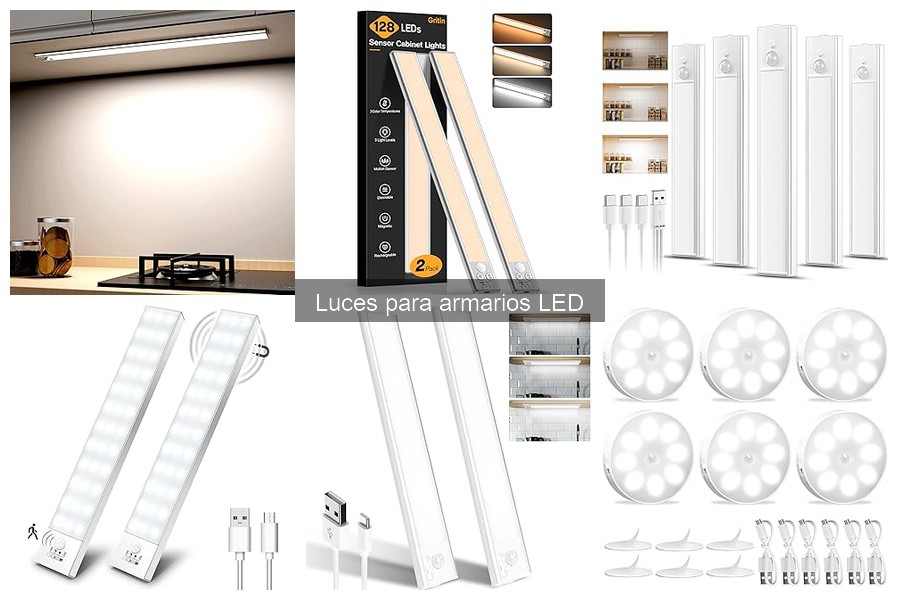 Ventajas y desventajas de luces LED en armarios