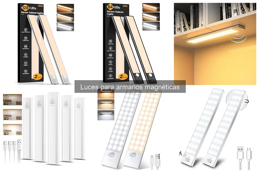 Ventajas y desventajas de luces magnéticas para armarios