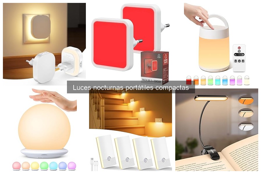 Ventajas y Desventajas de Luces Nocturnas Portátiles Compactas