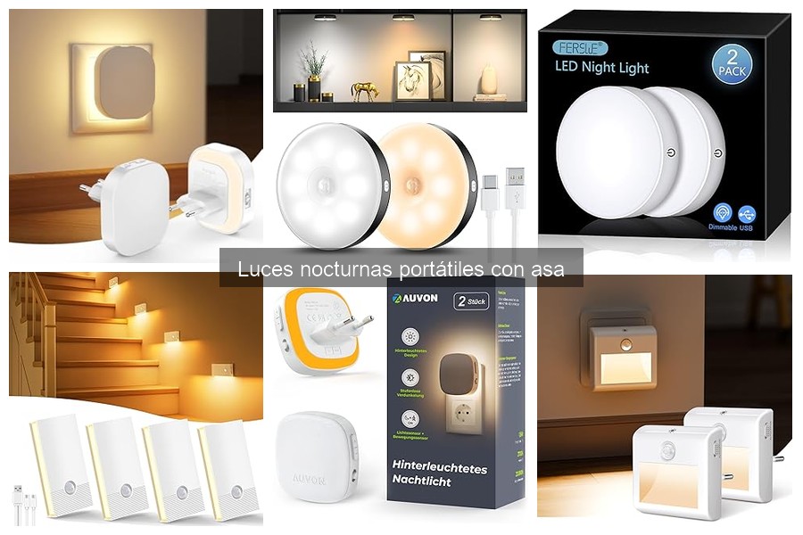 Ventajas y desventajas de luces nocturnas portátiles con asa