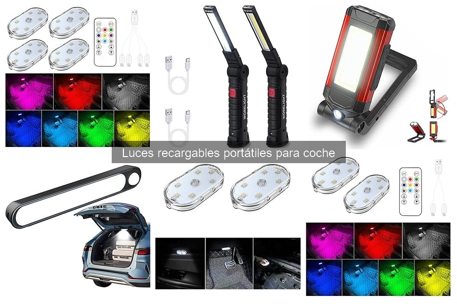 Ventajas y desventajas de luces recargables para coches