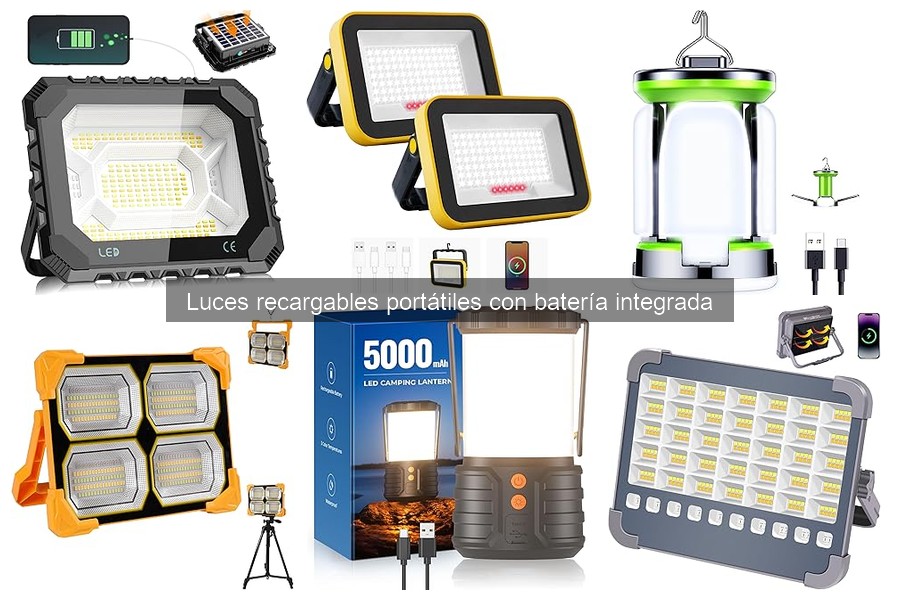 Ventajas y desventajas de luces recargables portátiles